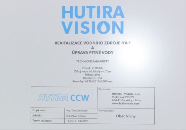 Ne(dostatek) pitné vody v obci Vrchy | HUTIRA voda