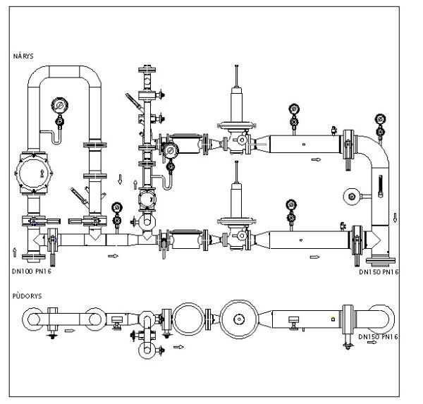 Regulační stanice na míru RS 1250/2/1