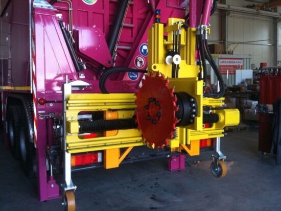 Přídavná zařízení mobilního sacího bagru  (MSB) | HUTIRA voda