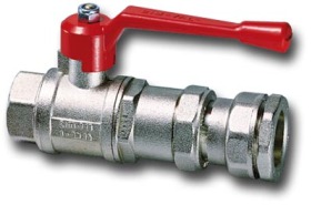 Kulové kohouty přímé s&nbsp;rychlospojkou na PE | HUTIRA voda