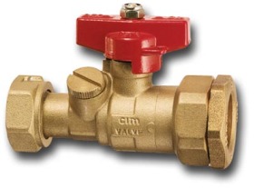 Kulové kohouty přímé s&nbsp;rychlospojkou na PE | HUTIRA voda