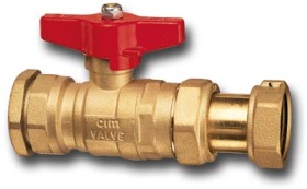 Kulové kohouty přímé s&nbsp;rychlospojkou na PE | HUTIRA voda