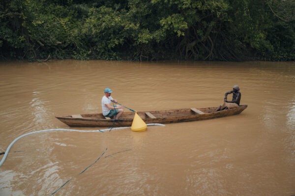 Kontejnerová úpravna vody v Ghaně | HUTIRA voda