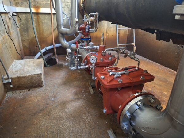 Rekonstrukce armaturní šachty pro zajištění stabilního zásobování pitnou vodou