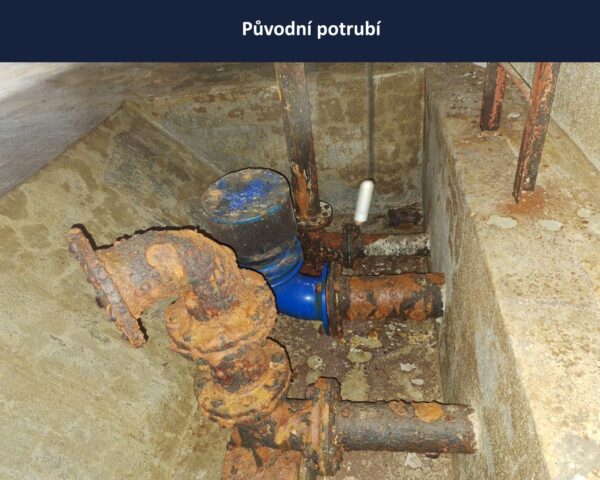 Naše opravné spojky REPAMAX slouží v akumulační nádrži vodojemu v Jihlavě | HUTIRA voda